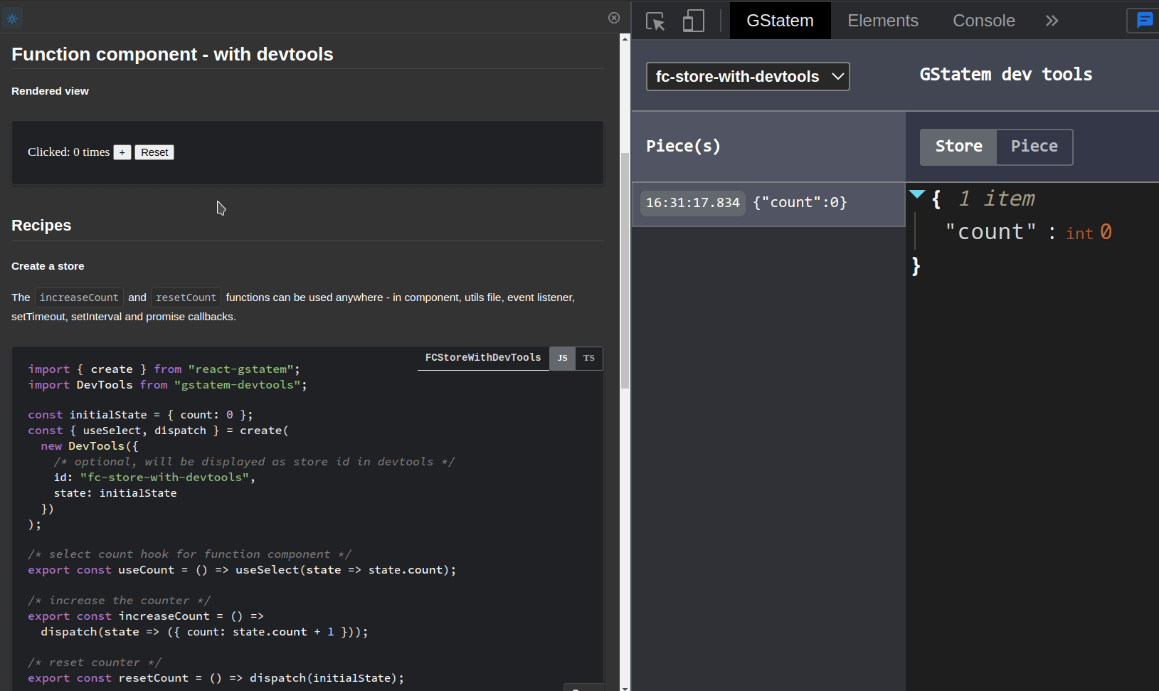 devtools